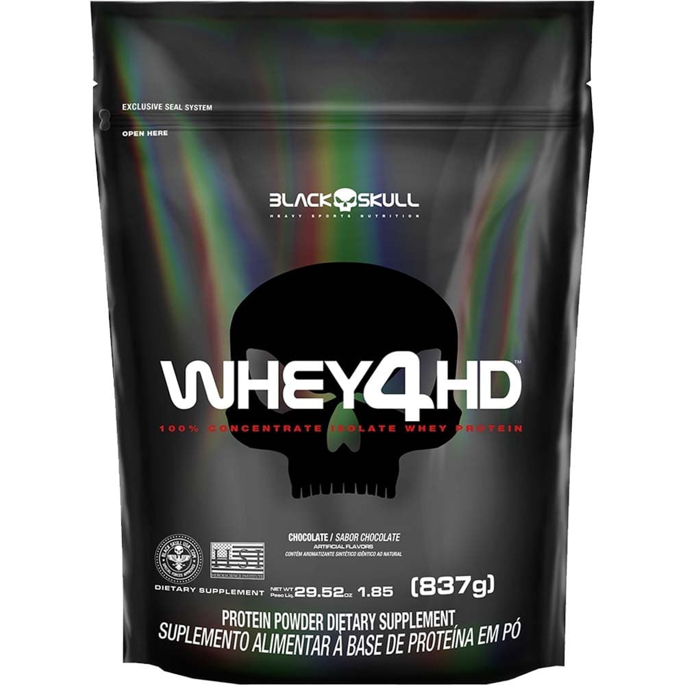 Whey 4 HD Chocolate 837g Black Skull
