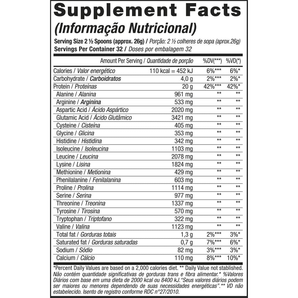 Whey 4HD Baunilha 837g Black Skull