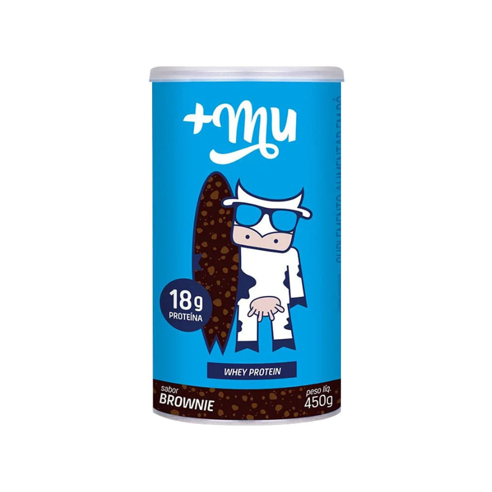 Whey Concentrado Brownie 450g +Mu