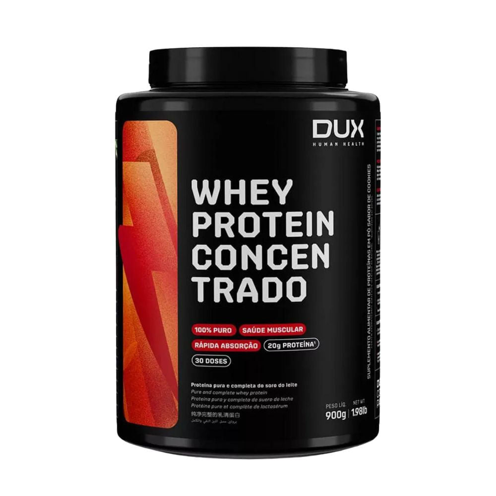 Whey Protein Concentrado Doce de Leite 900g DUX Human Health