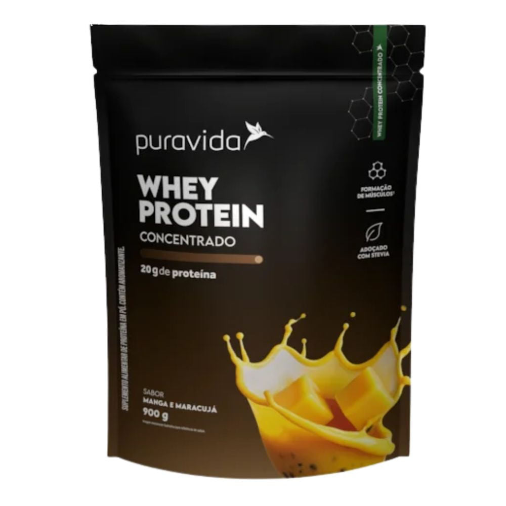 Whey-Protein-Concentrado-Manga-e-Maracuja-900g-Puravida