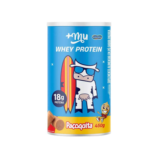 Whey Protein Concentrado Paçoquita 450g Mais Mu