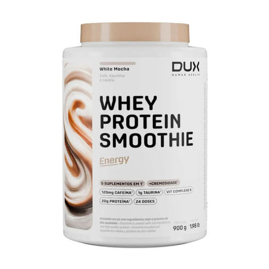 Whey Protein Concentrado Smoothie White Mocha 900g DUX Human Health