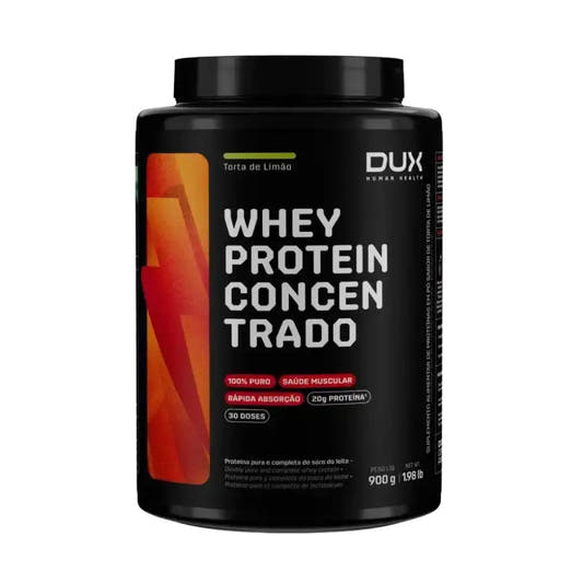 Whey Protein Concentrado Torta de Limão 900g DUX Human Health