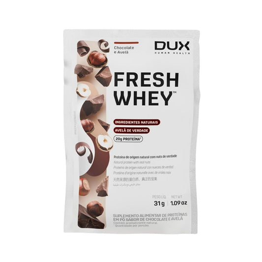 Whey Protein FreshWhey Chocolate e Avelã 31g DUX Human Health