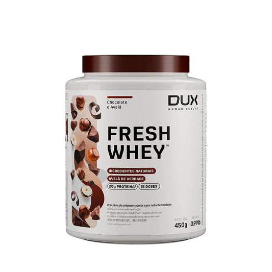 Whey Protein FreshWhey Chocolate e Avelã 450g DUX Human Health