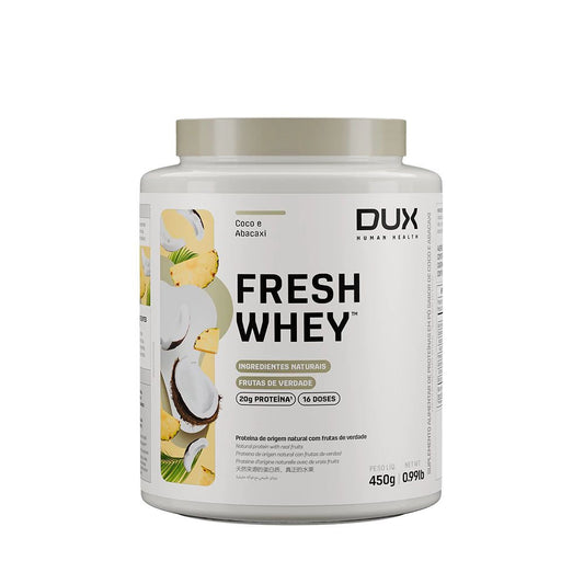 Whey Protein FreshWhey Coco e Abacaxi 450g DUX Human Health