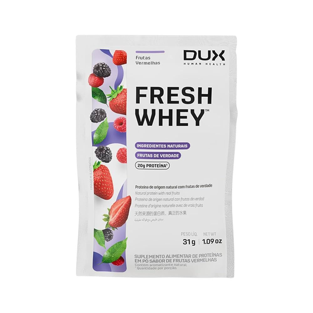 Whey Protein FreshWhey Frutas Vermelhas 31g DUX Human Health