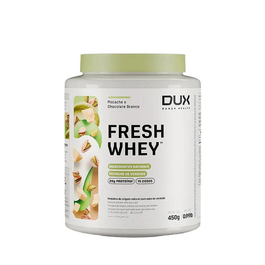 Whey Protein FreshWhey Pistache e Chocolate Branco 450g DUX Human Health