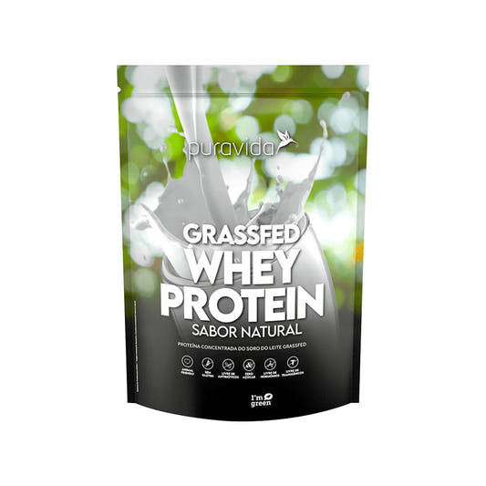 Whey Protein Grassfed Natural 450g PuraVida