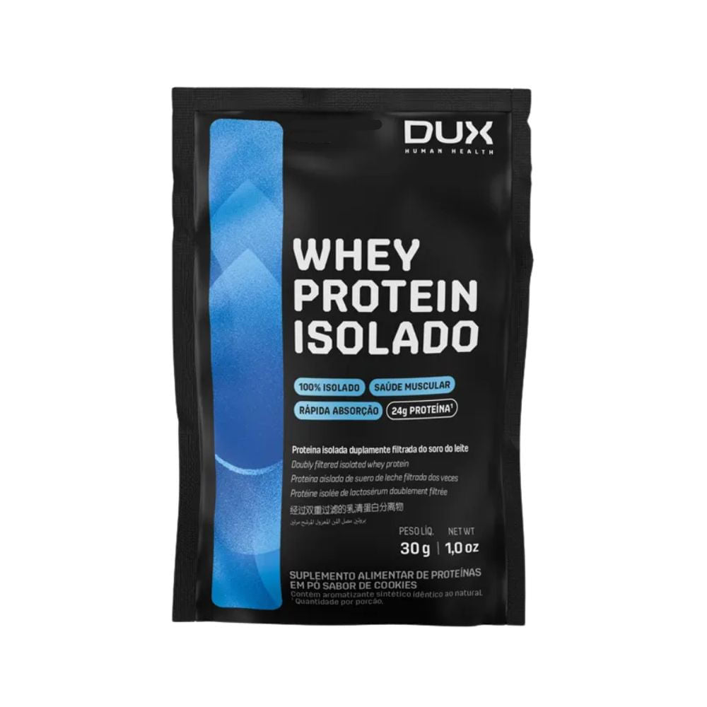 Whey Protein Isolado Cookies 30g DUX Human Health