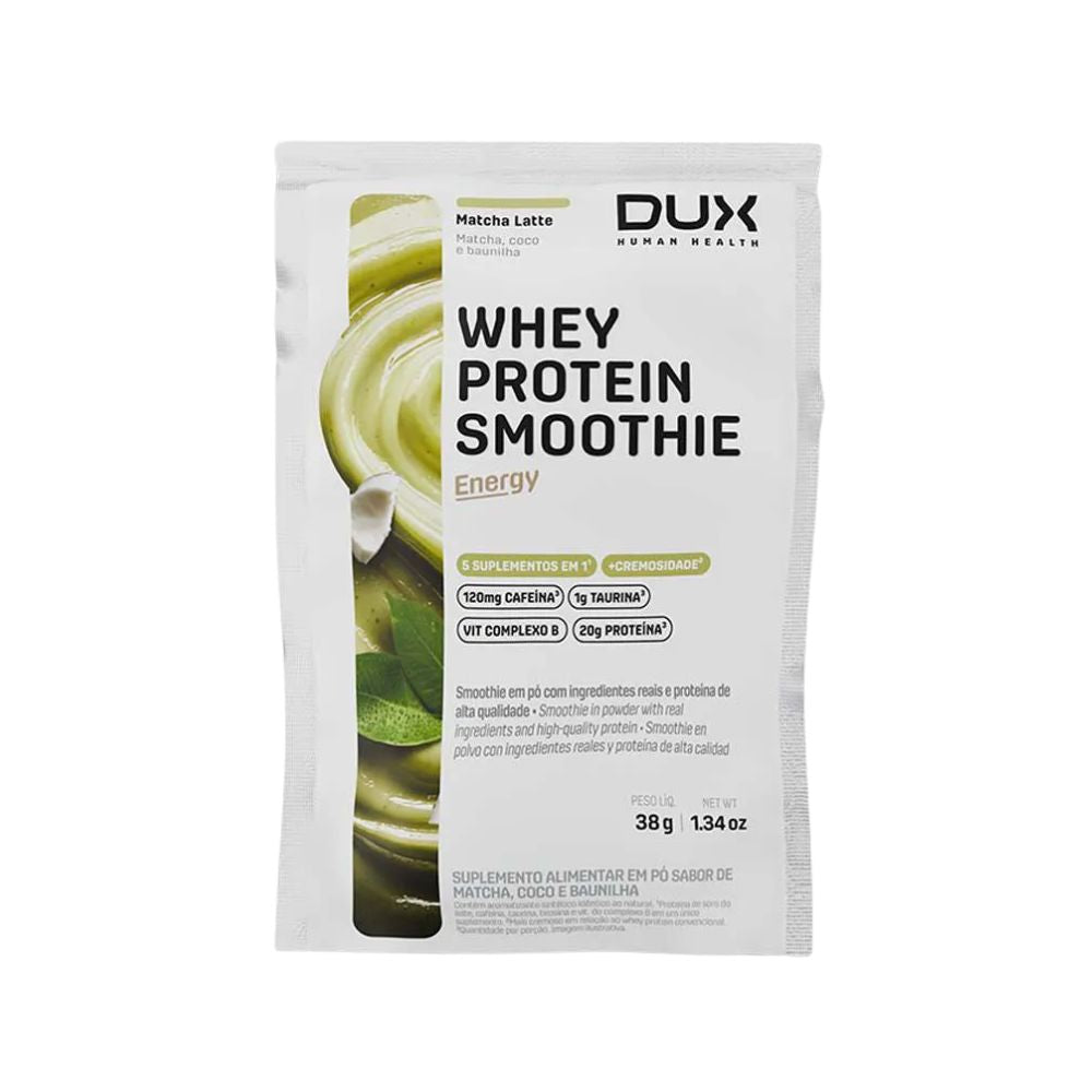 Whey Protein Concentrado Smoothie Matcha Latte 38g DUX Human Health