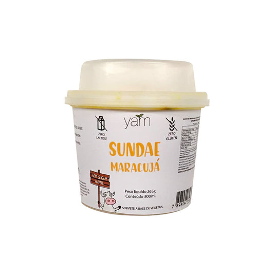 Sundae Vegano Sabor Maracuja 300ml Yam