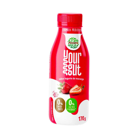 YourGut Iogurte Vegano Sabor Morango 170g Annora