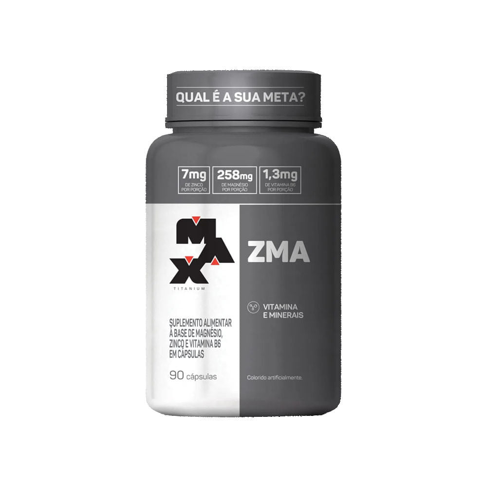 ZMA 90 Cápsulas Max Titanium