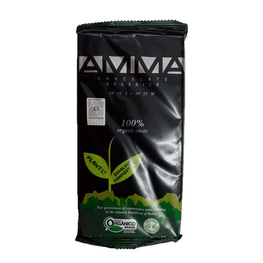 Chocolate Orgânico 100% 80g Amma