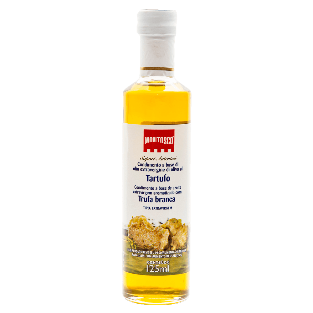 Azeite de Oliva Extra Virgem com Trufa Branca 125ml Montosco