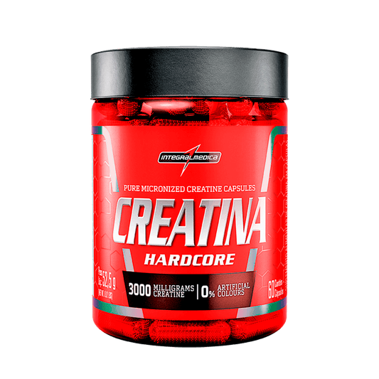 Creatina Hardcore 60 Cápsulas Integralmedica