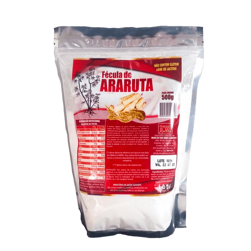 Fécula de Araruta 500g Torres