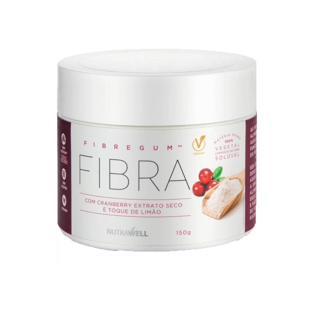 Fibra Fibregum com Cramberry 150g Nutrawell