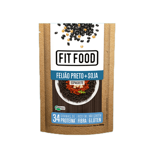 Macarrão de Feijão Preto e Soja 200g Fit Food