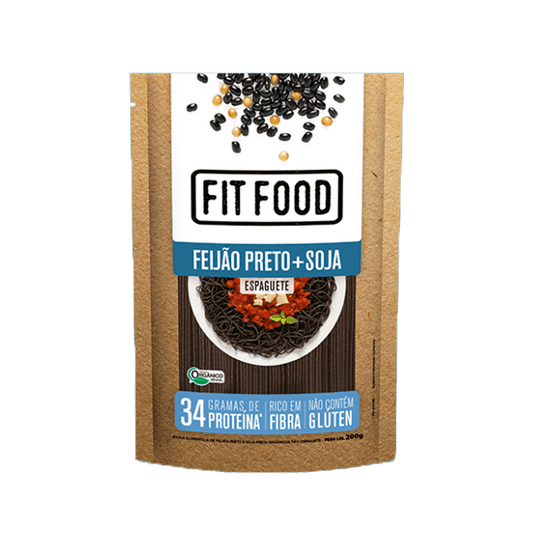 Macarrão Feijão Preto e Soja 200g Fit Food