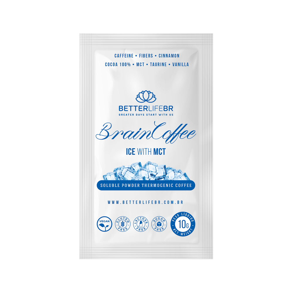 Brain Coffee Ice With MCT Sachê 10g BetterLife