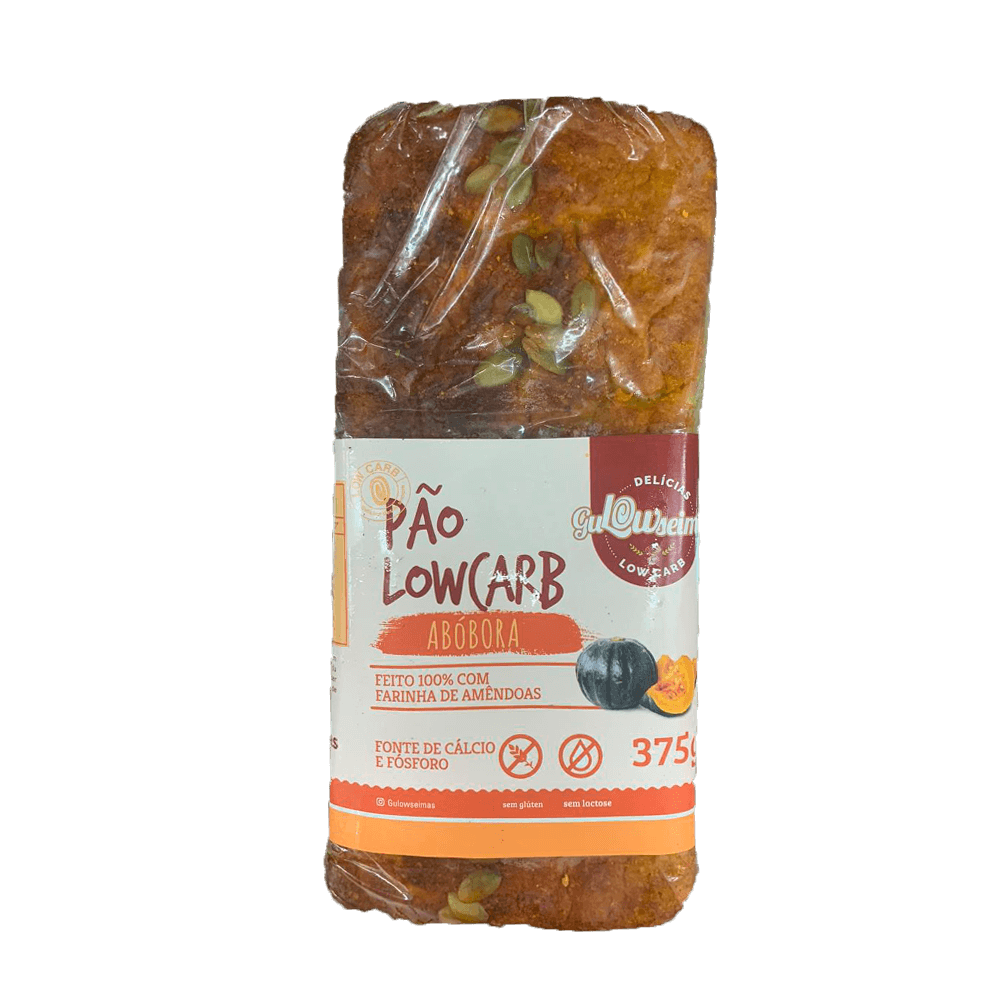 Pão Low Carb Abóbora 375g Gulowseimas