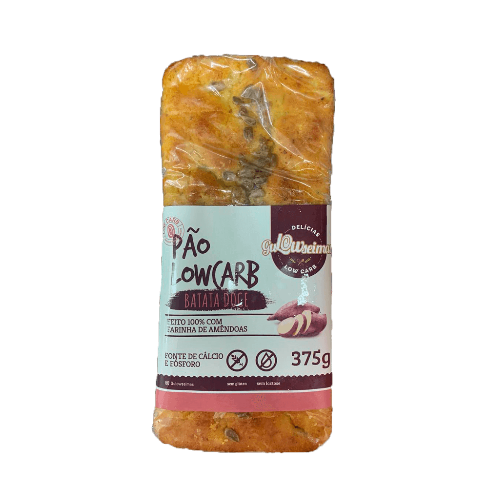 Pão Low Carb Batata Doce 375g Gulowseimas
