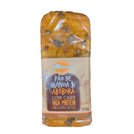 Pão Low Carb de Quinoa e Abóbora 375g Gulowseimas