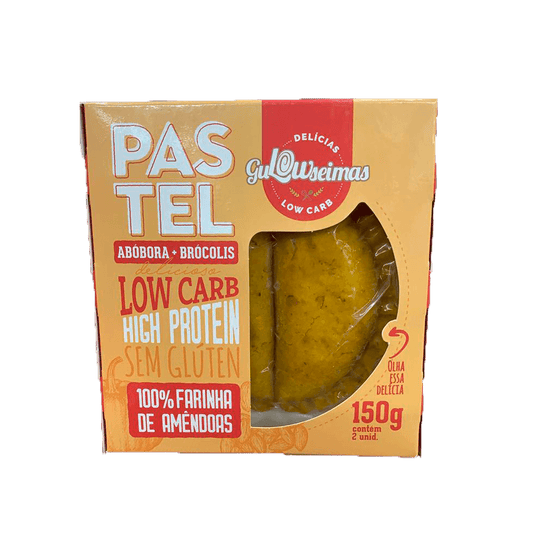 Pastel Low Carb Abóbora e Brócolis 150g Gulowseimas