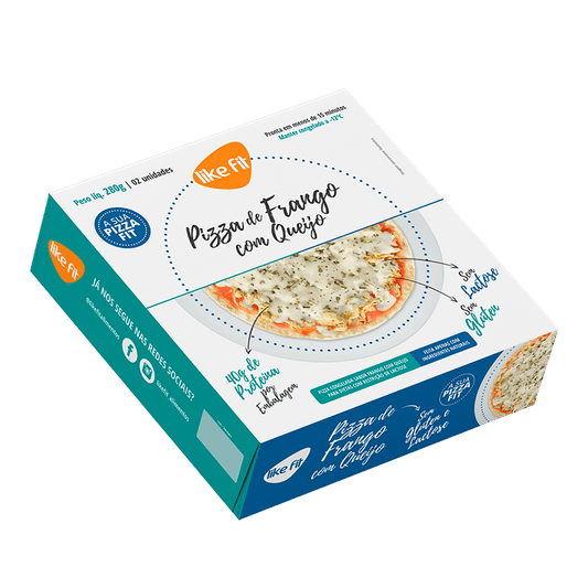 Pizza de Frango com Queijo 290g Like Fit