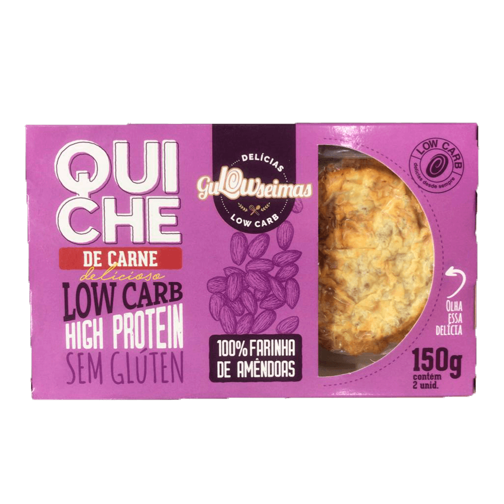 Quiche de Carne Low Carb 150g Gulowseima
