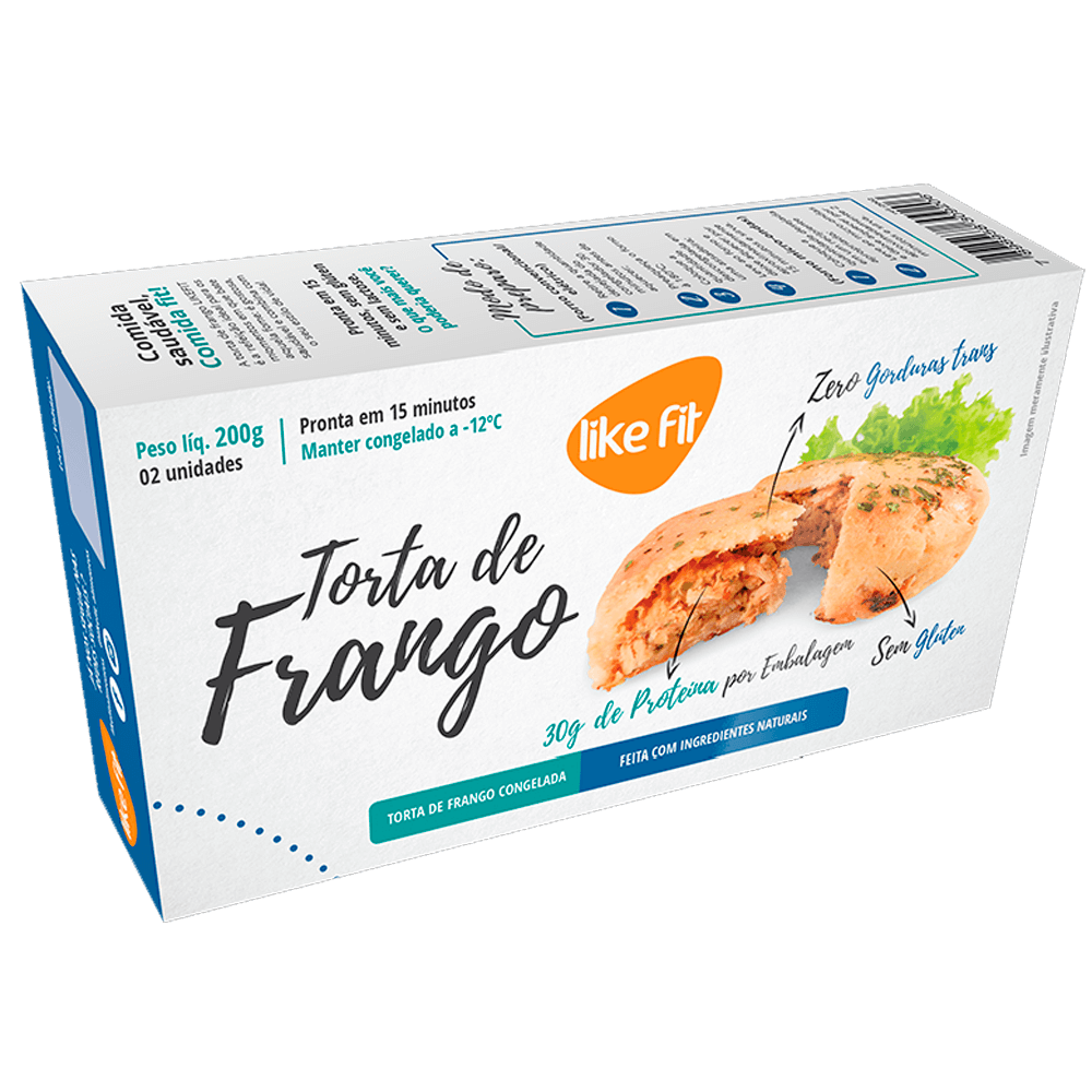 Torta de Frango 200g Like Fit