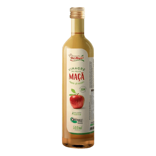 Vinagre de Maçã Orgânico 500ml Fazenda São Roque