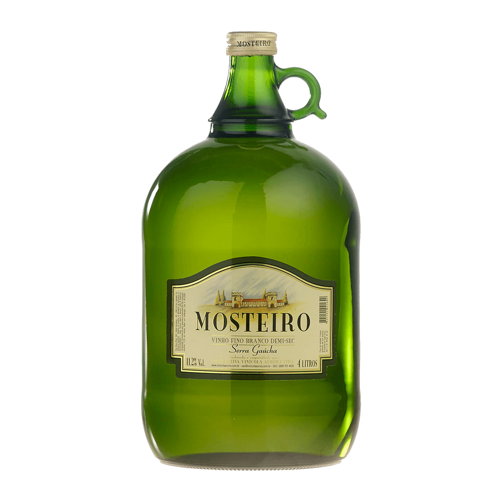 Vinho Mosteiro Branco Demi-Sec 4L