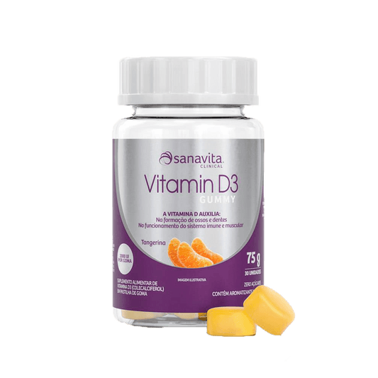 Vitamina D3 Gummy 75g Sanavita