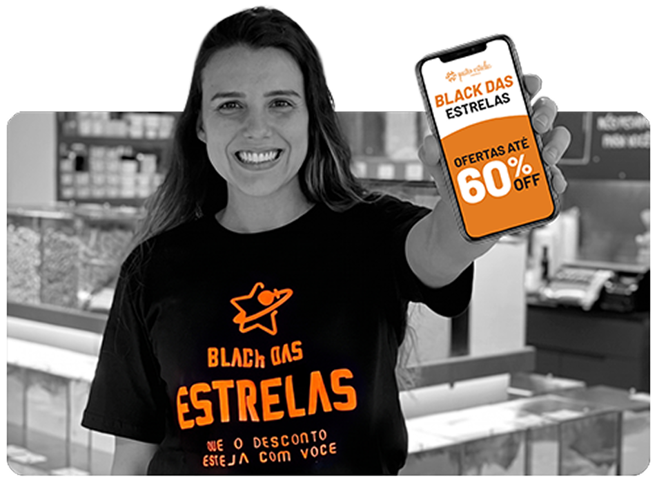 Convite para a lista VIP da Black das Estrelas